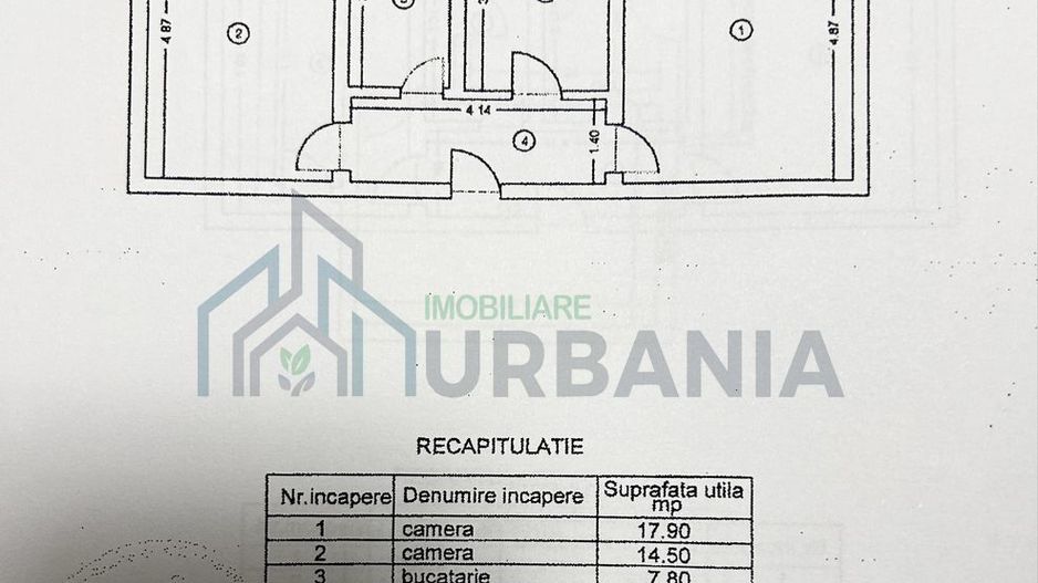 Apartament 2 camere, Valea Lupului, complex rezidențial închis - Poză 6