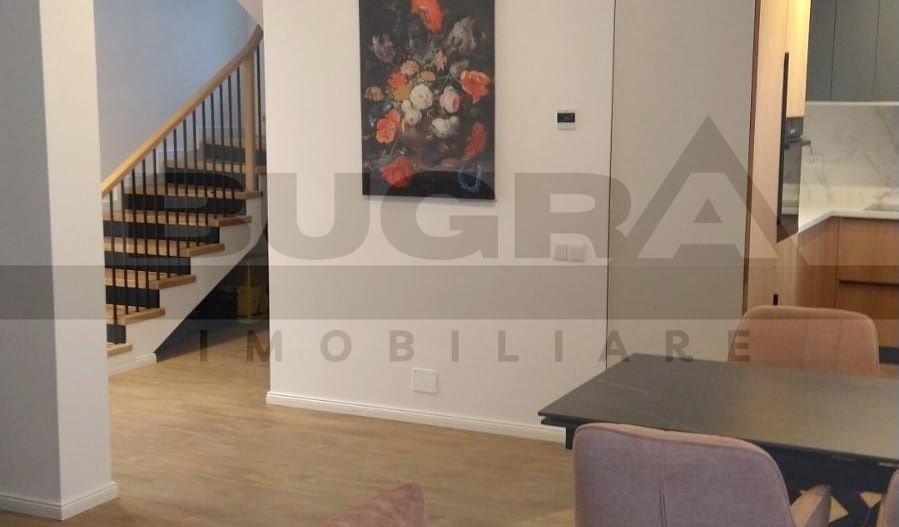 Duplex premium de 120mp , ansamblu de case privat, gradina, zona Terra - Poză 2