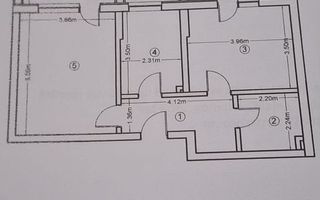 Apartament 2 camere bloc nou cu parcare, Apusului Residential, Pacii - Schiță 8