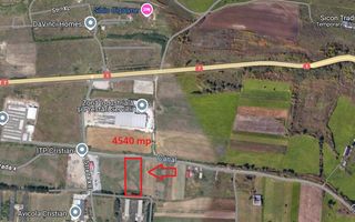 Teren intravilan industrial 4540 m Cristian Sibiu - Schiță 1