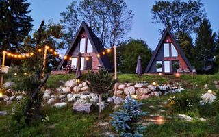 2  A-Frame | Bran Sohodol| 2 cabane | Teren 3.812 mp | Operațional | - Poză 1