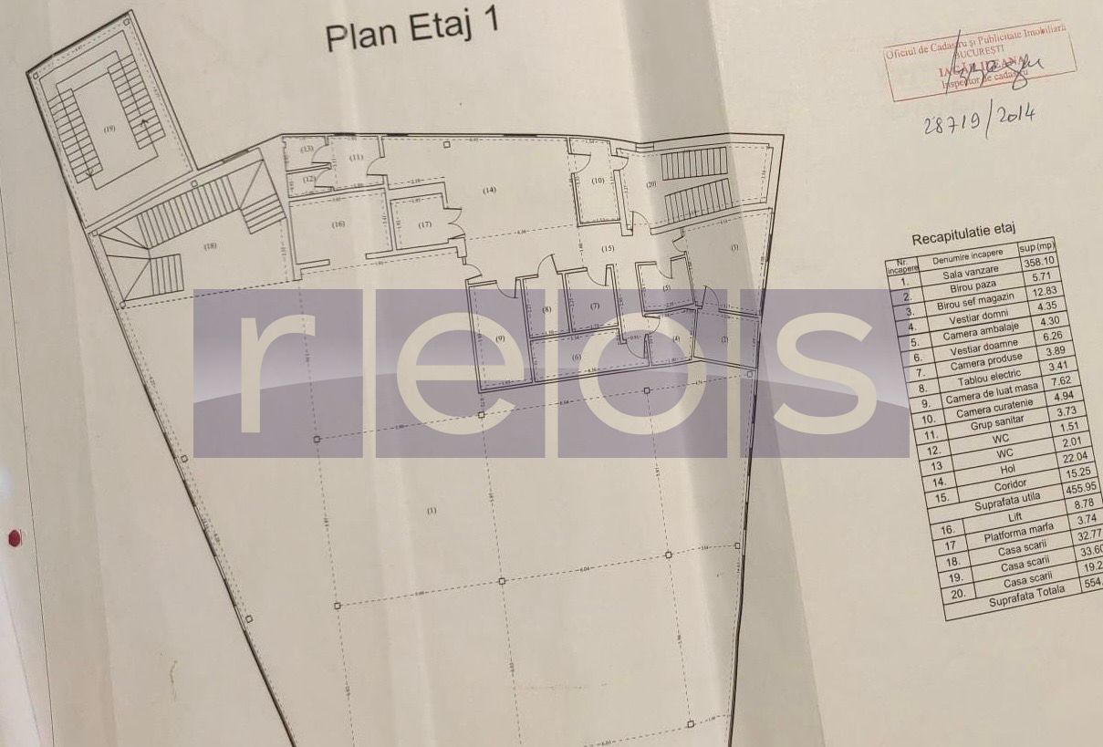 SPATIU COMERCIAL DE INCHIRIAT | ETAJ 1 | ZONA COLENTINA | VIZIBILITATE EXCELENTA - Schiță 7