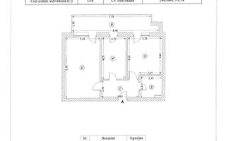 Apartament cu 2 camere, 3/11, decomandat, Metalurgiei, Comision 0% - Schiță 14