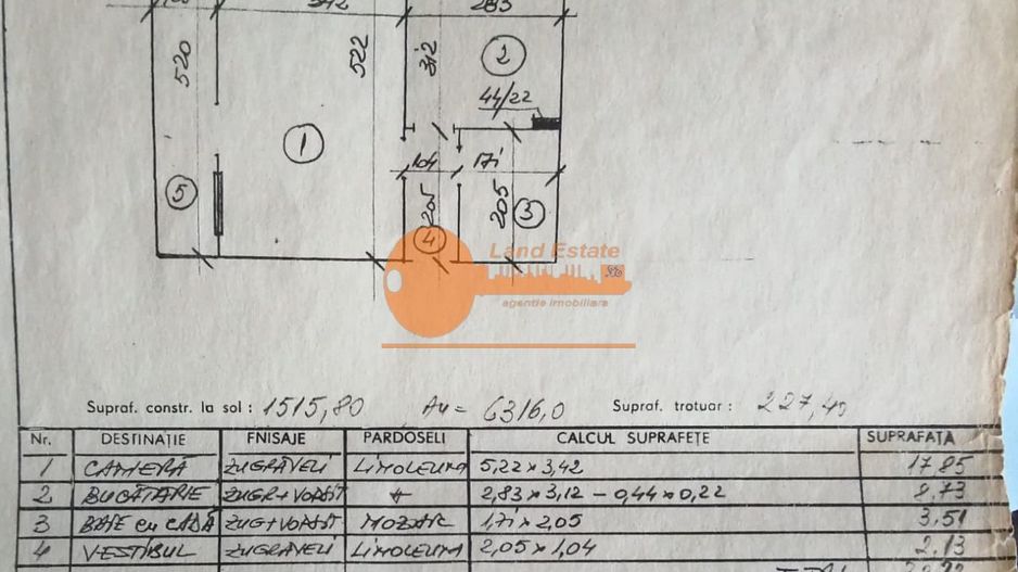 Garsoniera la 900m de metrou Goejului - Schiță 7