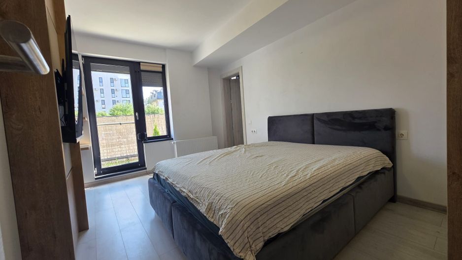 Apartament 3 camere parter si curte 45m  de inchirat Rond OMV Pipera - Poză 12