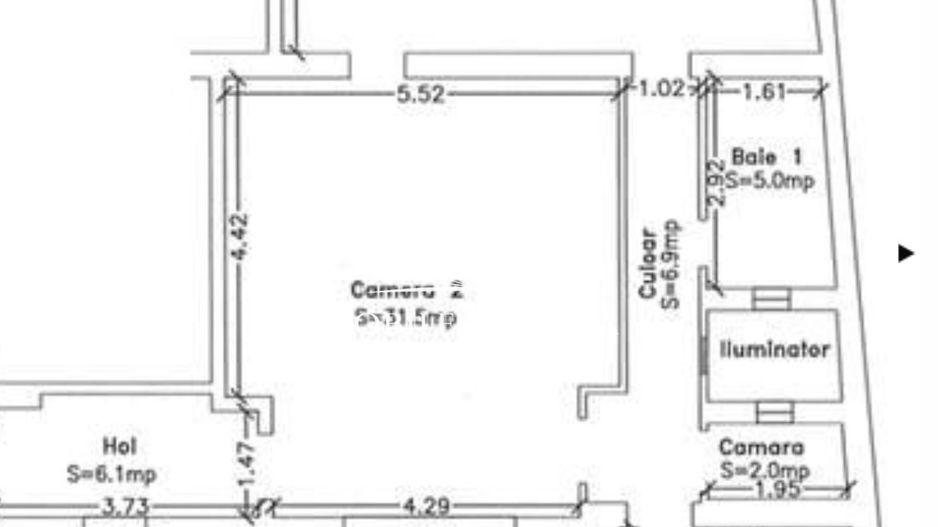 Apartament deosebit cu 3 camere - Central - potrivit pentru studenti - Poză 13