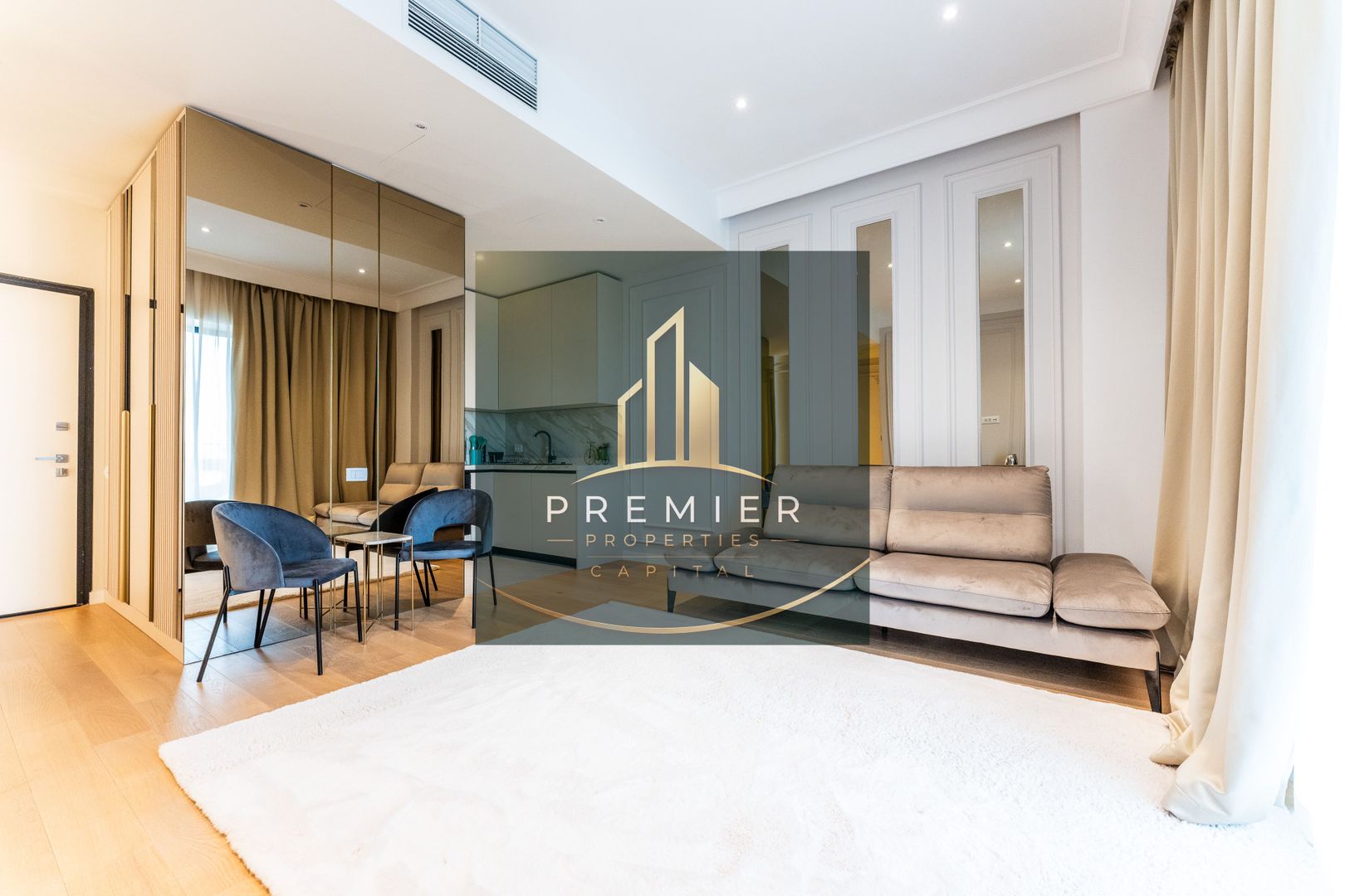 Apartament 2 camere de lux One Verdi Park complet mobilat - Poză 6