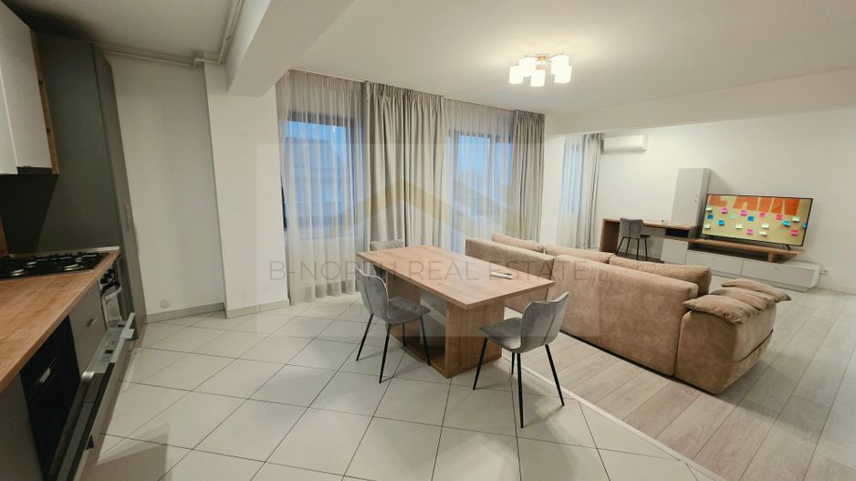 Otopeni | 2 camere, 76 mp utili, mobilat, parcare inclusă - Poză 8