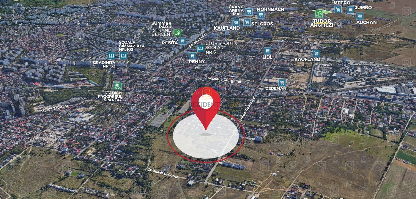 Teren intravilan 6.261 mp cu deschidere de 32 ml, Strada Tiparnitei - Poză 2