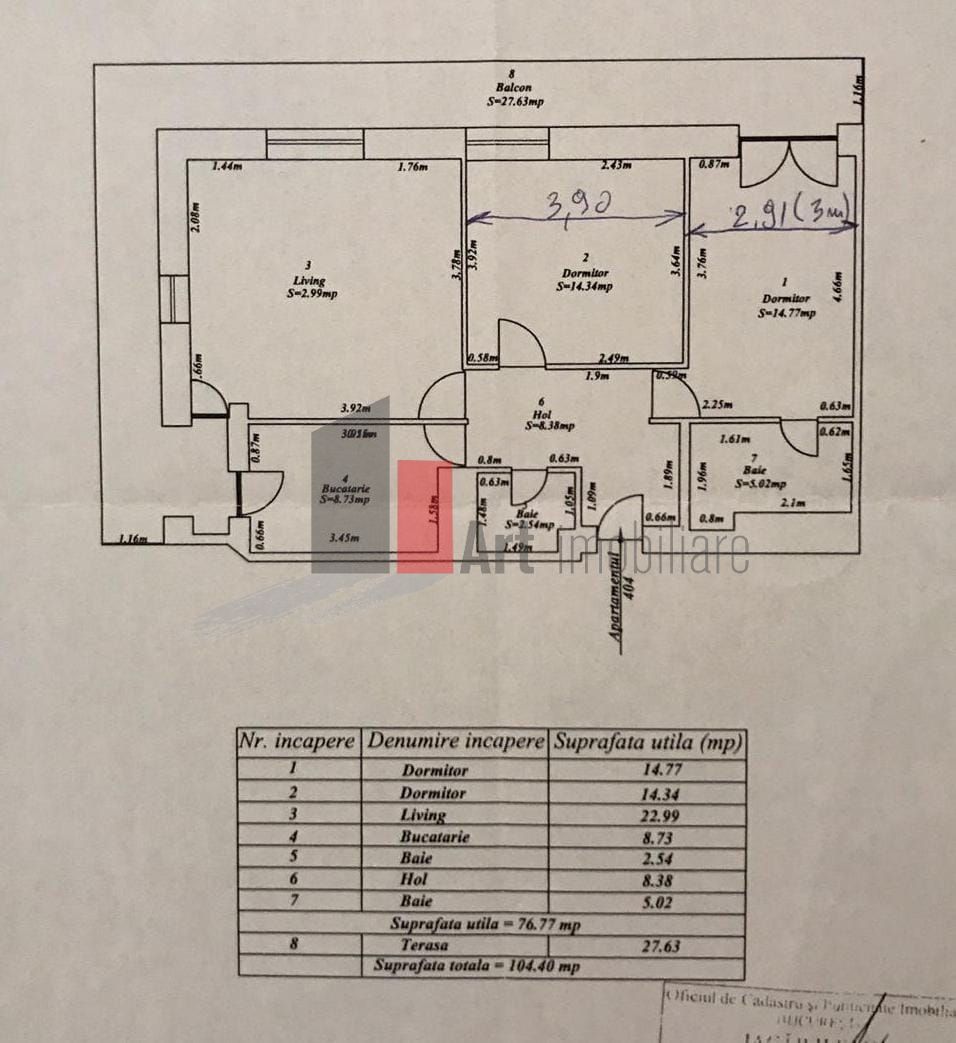 Apartament 3 camere Parcul Tineretului - Poză 10