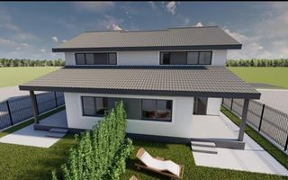 COMISION 0%, Duplex 4 Camere, La Cheie, P+E, 95MP, 335 Teren, SACALAZ - Poză 4