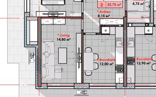 Vânzare, apartament, 2 camere, str. Zimbrului, Râșcani - Poză 6