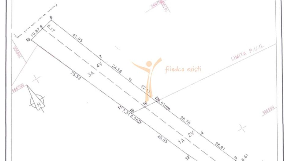 Teren 2800 mp partial intravilan | punct Canton | Lipovat | Vaslui - Poză 3