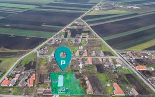 Teren intravilan cu fundatie inceputa si materiale - Poză 1