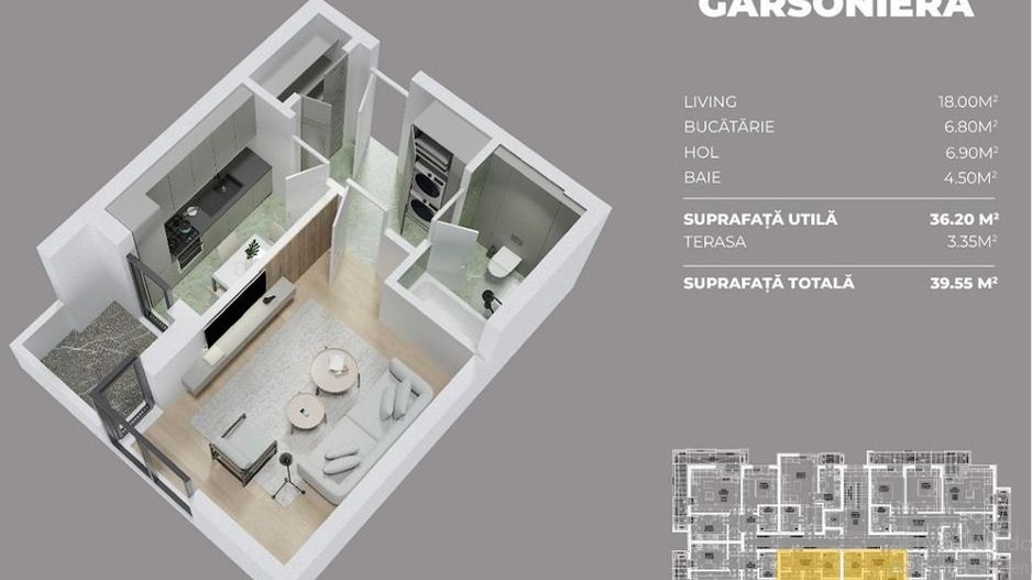 gars.dec,20min metrou D.Leonida,7min Farmacia Tei/STB Paraul Rece - Poză 2