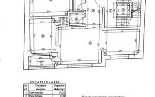 OPORTUNITATE | IMOBIL 3 APARTAMENT | 6 LOCURI DE PARCARE - Schiță 14