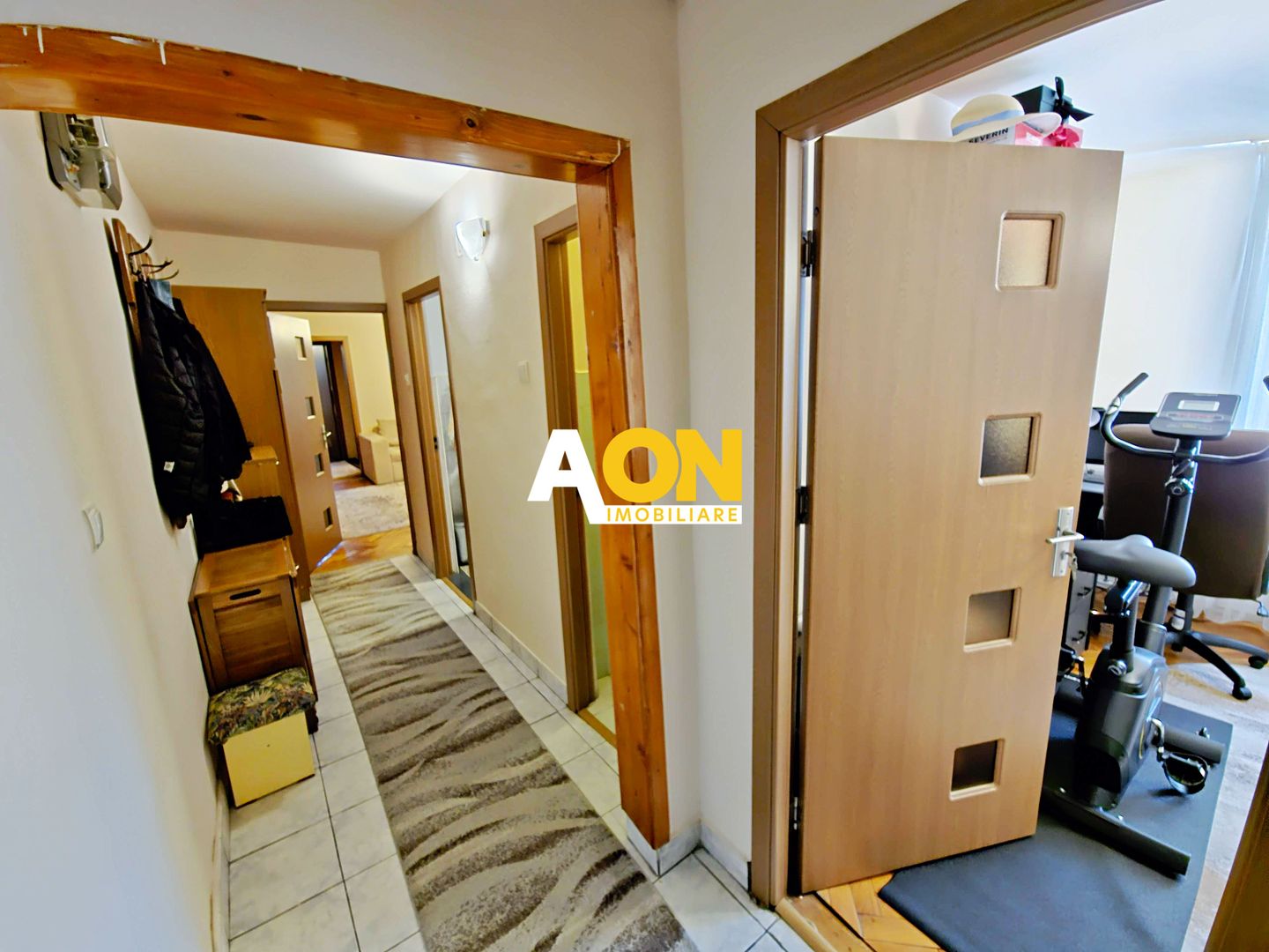Apartament 3 camere, etaj 1, mobilat, utilat, zona Scolii M. Eminescu - Poză 9