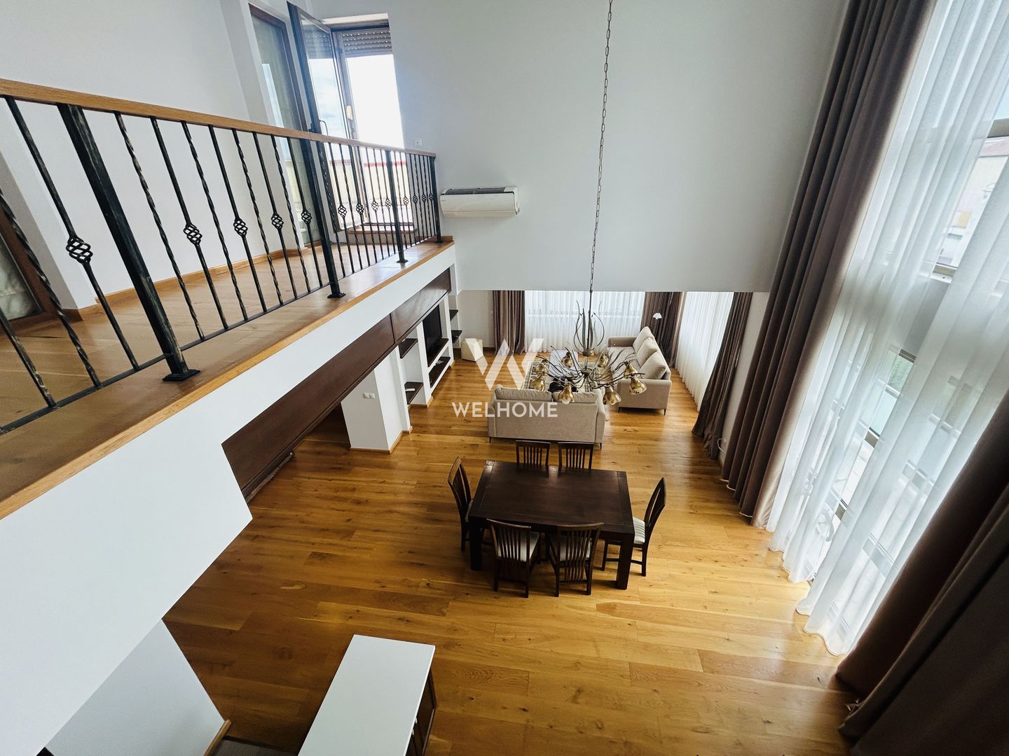 Penthouse de inchiriat, zona buna, terasa mare, mobilat si utilat - Poză 1