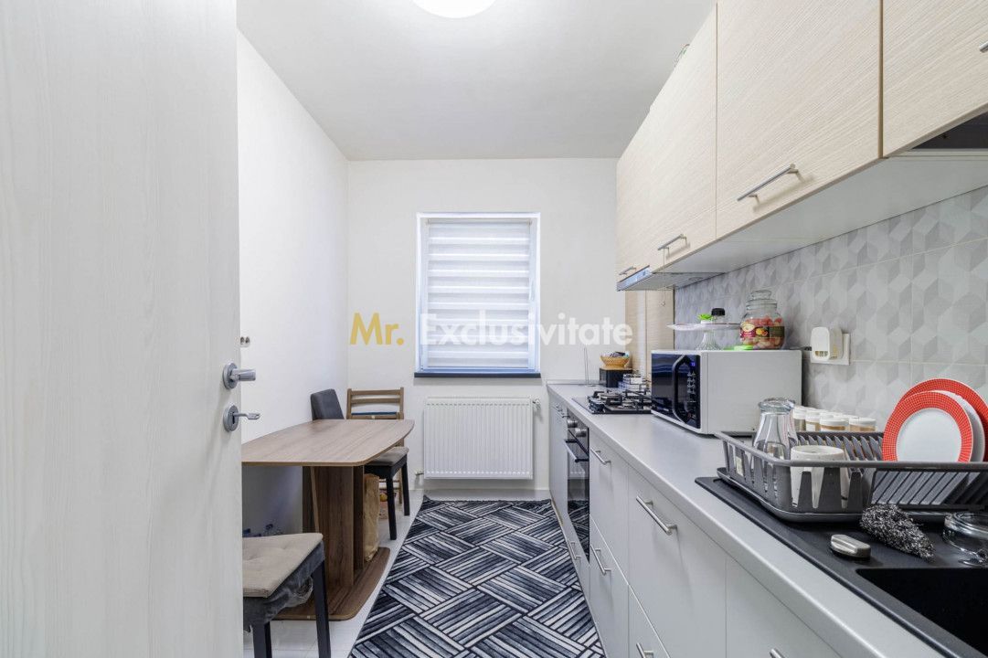 Apartament 2 camere | Decomandat | Mobilat & Utilat | Terasă 39mp - Poză 6