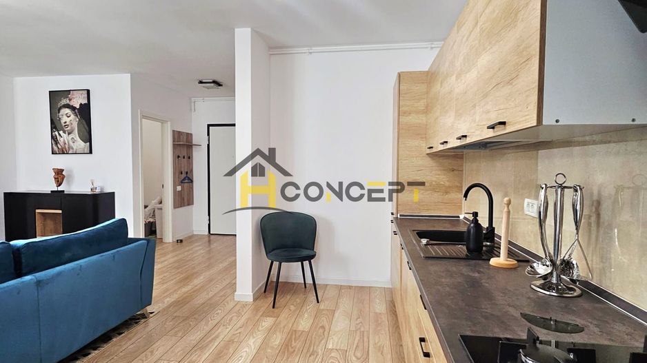 Apartament cu 2 camere, mobilat, Rond OMV Pipera - Poză 5