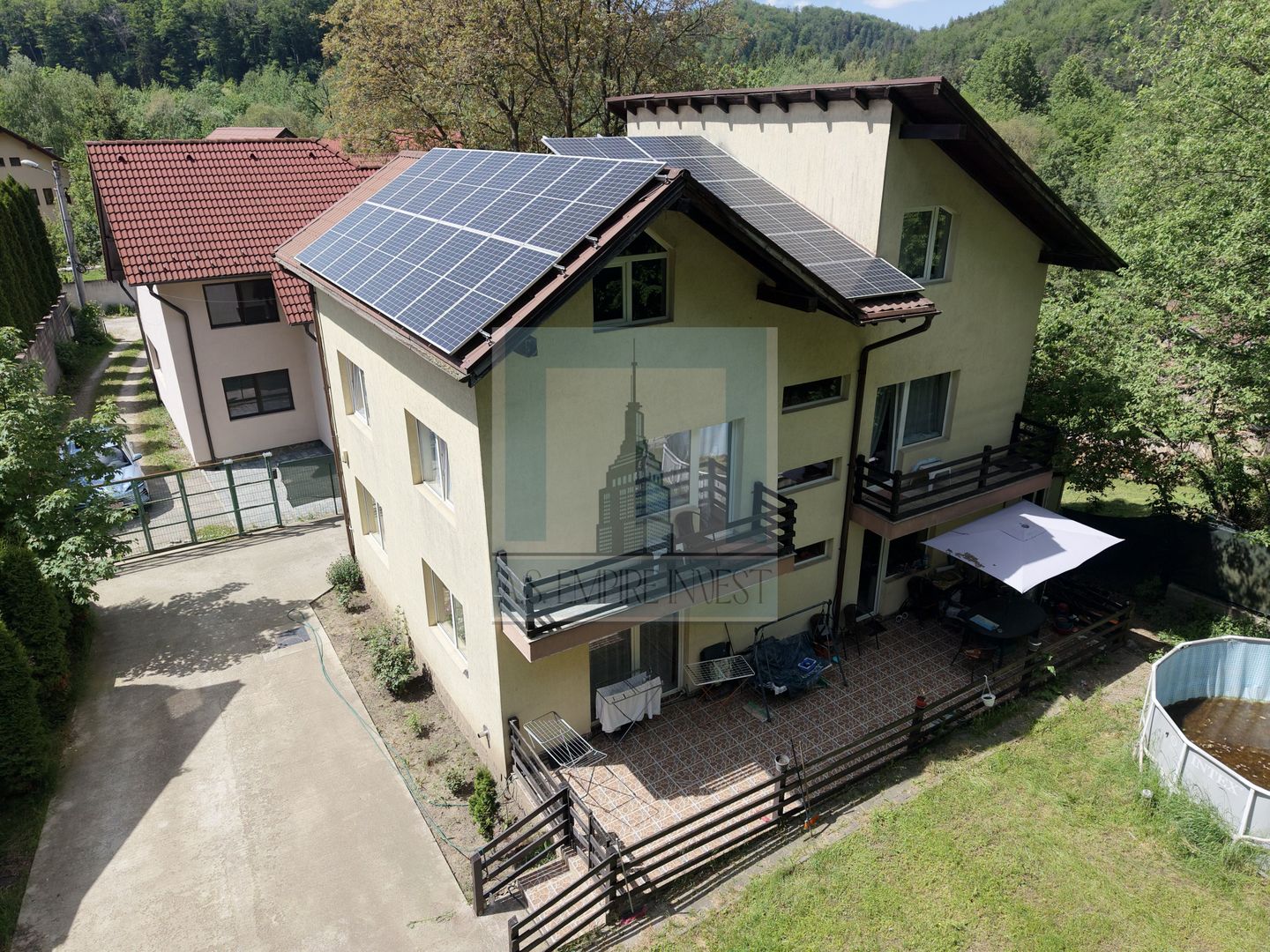 Casa/vila P+E+M, individuala ,730 mp teren-Timișul de jos - Poză 3