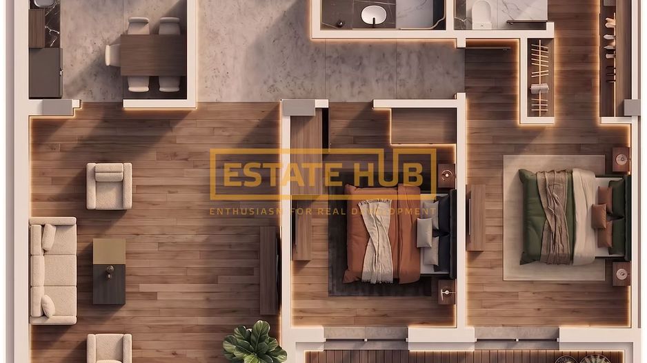 Apartamente 3 camere | Standarde NZEB | Comision 0 - Poză 2