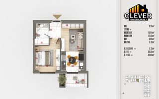 Ideal Investitie-Apartament Premium 2 Camere-Theodor Pallady - Poză 1