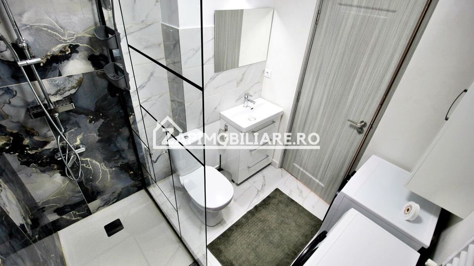 Apartament 1 camera in bloc NOU,46 mp,1 parcare privată - Poză 8