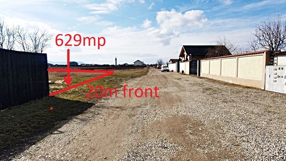 Parcela de 629mp in Harman pe str. Decebal, 42000 euro - Poză 2