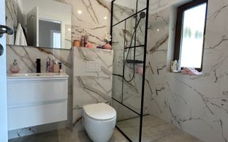 Duplex despartit prin spatiu tehnic  - teren 500mp - Poză 10