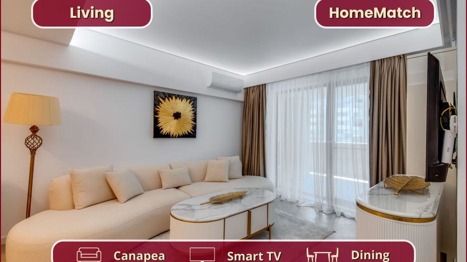 Cortina North || 3 camere || Finisaje de lux || Parcare || Comision 0% - Poză 4