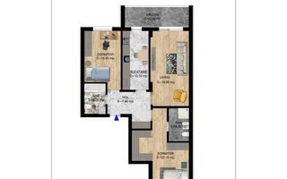 AP. 3CAM. SPATIOS - BLOC PREMIUM P+4 / METROU N. TECLU. PALLADY! - Poză 4