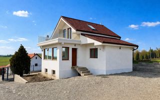 Casă la cheie în Șura Mare, cu priveliște superbă spre Sibiu și munți - Poză 3
