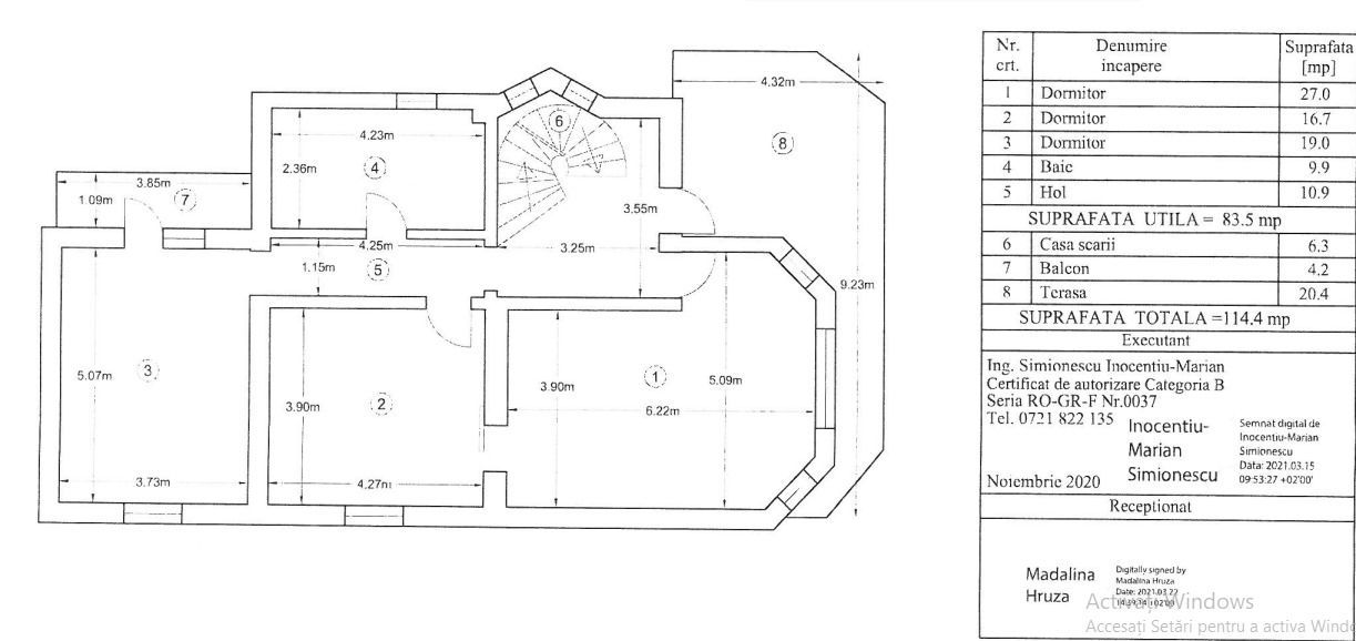 vila 7camere/(348util,500teren,119ampr.)mp/5min.metrouAp.Patriei - Poză 8