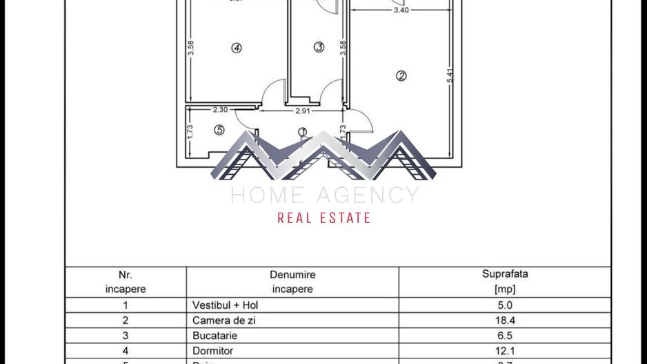 Cosmopolis | Apartament 2 camere | include parcare - Schiță 10