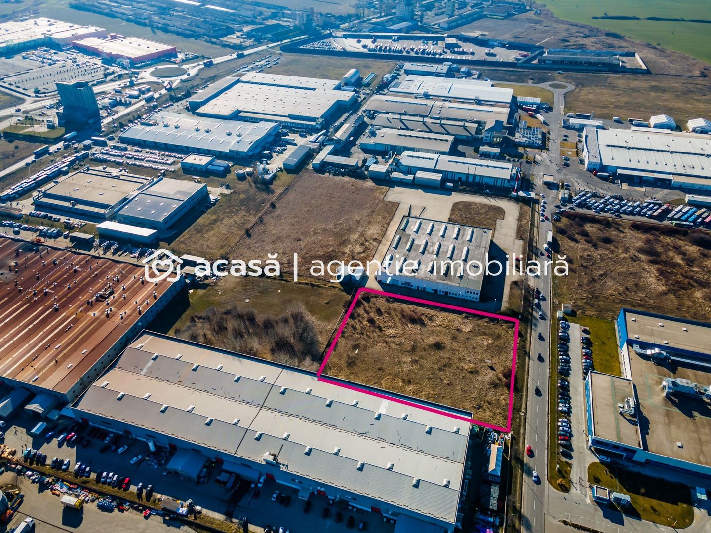 Vânzare Teren Construibil Arad Zona Industrială Vest 8.500 MP - Poză 4