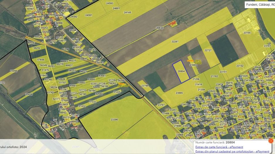 Teren intravilan 20.000 mp - Fundeni - Poză 2