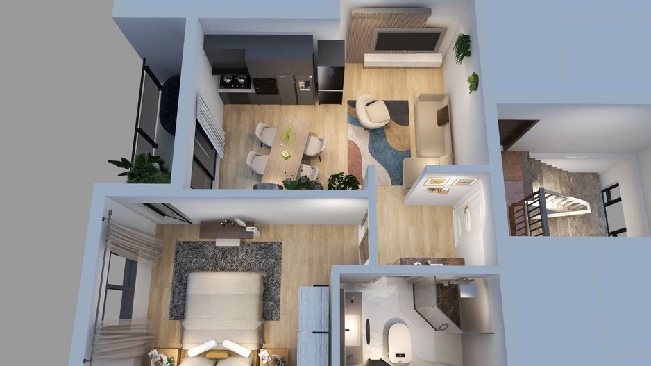 Apartament 2 camere 23 august OTOPENI - Poză 7