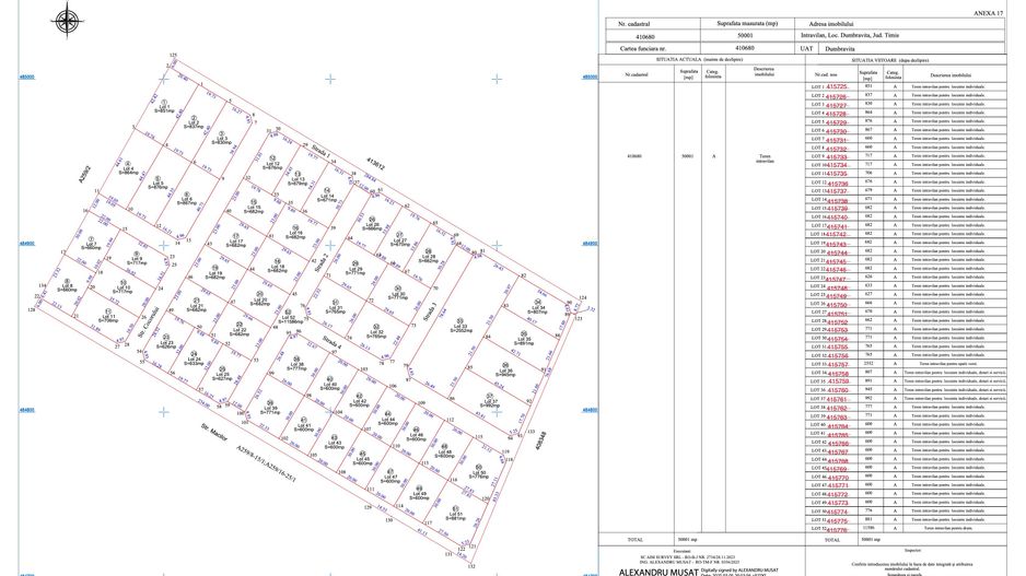 Terenuri rezidențial infrastructură planificată Dumbrăvița - Poză 1