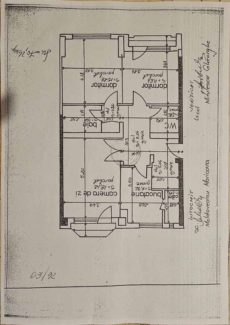 Apartament cu 3 camere, bloc 1990 - bd. Decebal piata Alba Iulia - Poză 13