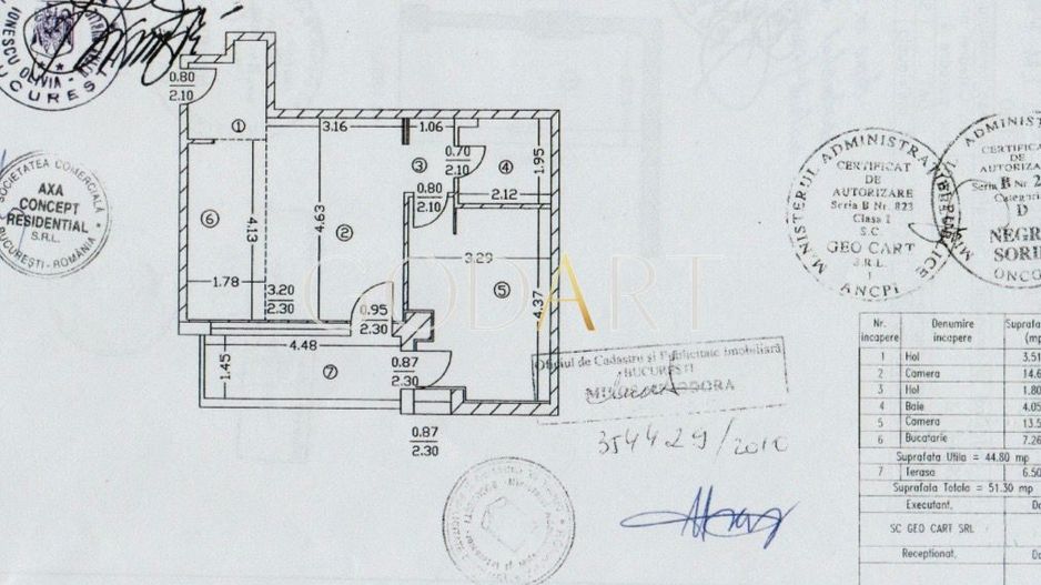 Apartament 2 camere Herastrau | Parcare inclusa | Mobilat complet - Schiță 14