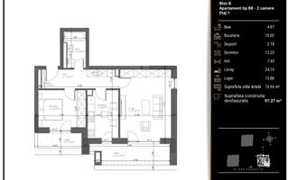 Apartment Premium | Zona Răcădău | 77 MP - Poză 6