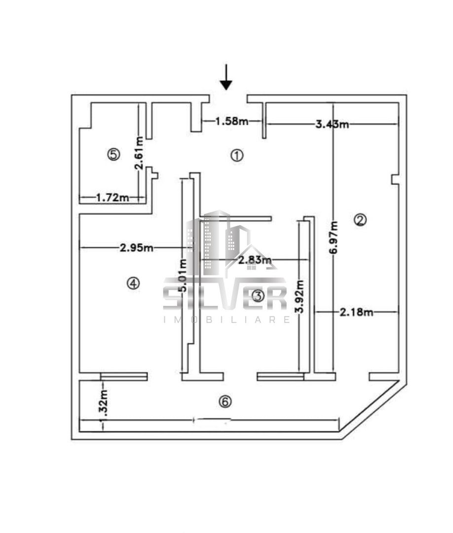Apartament cu 2 camere dec. recent finisat+terasa de 12 mp/CF. - Poză 12