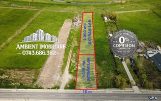 TEREN 1.000 mp intravilan + 2.000 mp extravilan, zona BRODOC;