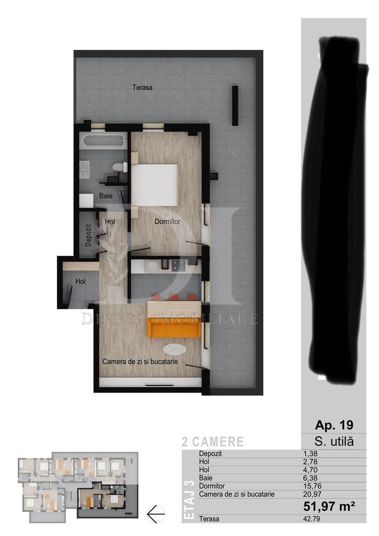 Apartament două camere | Zona Muzeul Apei - Poză 5