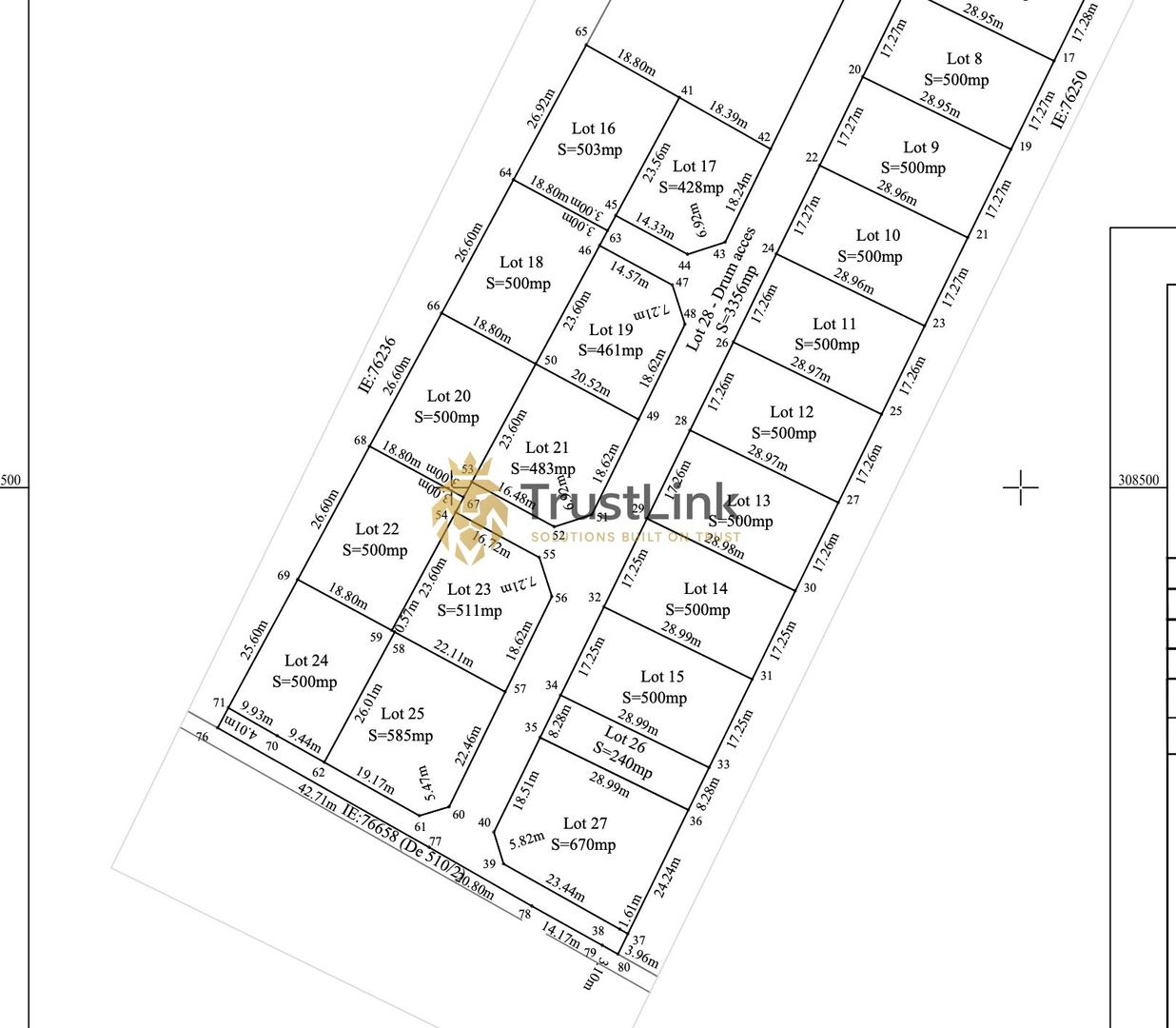 Teren intravilan de vânzare Berceni Vidra | 500–650 mp | curent la lot - Poză 4