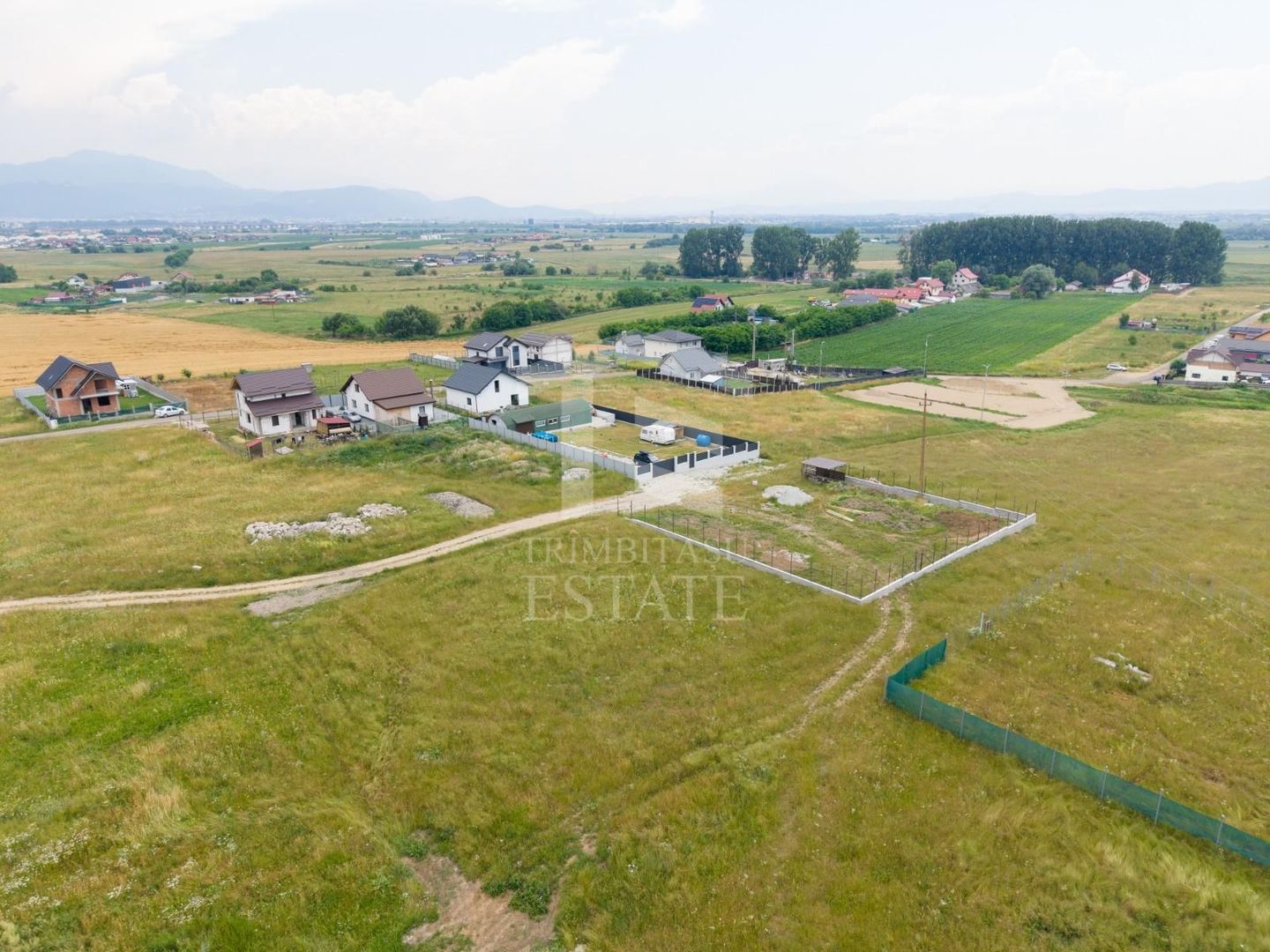 Sanpetru |Teren intravilan 733mp | 3 fronturi stradale - Poză 9