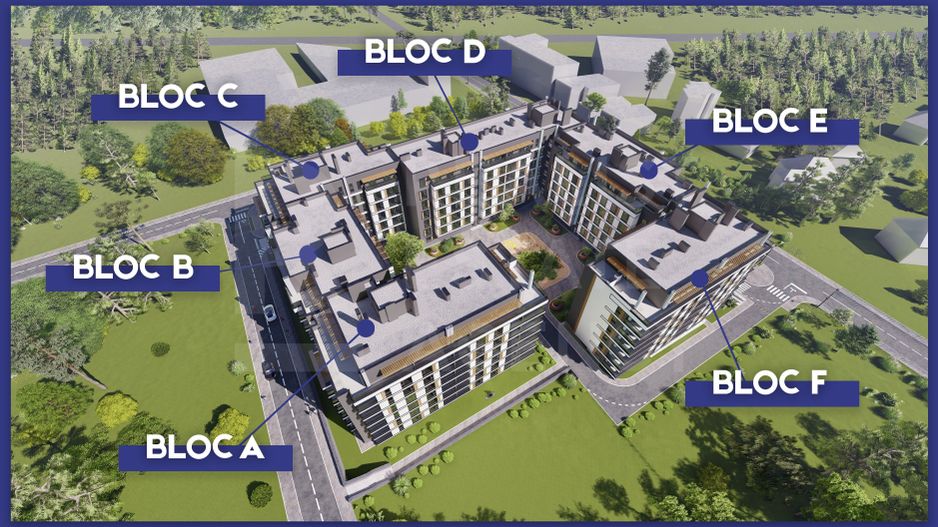 Vânzare, apartament cu 2 camere în Estate BellaVista – Dumbrava - Poză 3