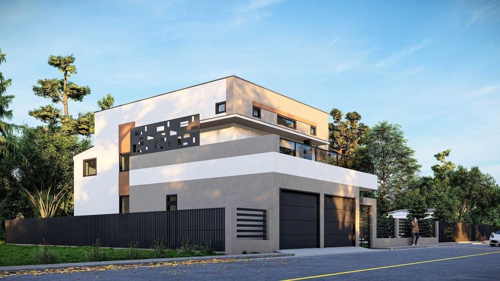 Vila extravaganta - individuala | 5 camere | 900mp teren | Balotesti - Poză 3