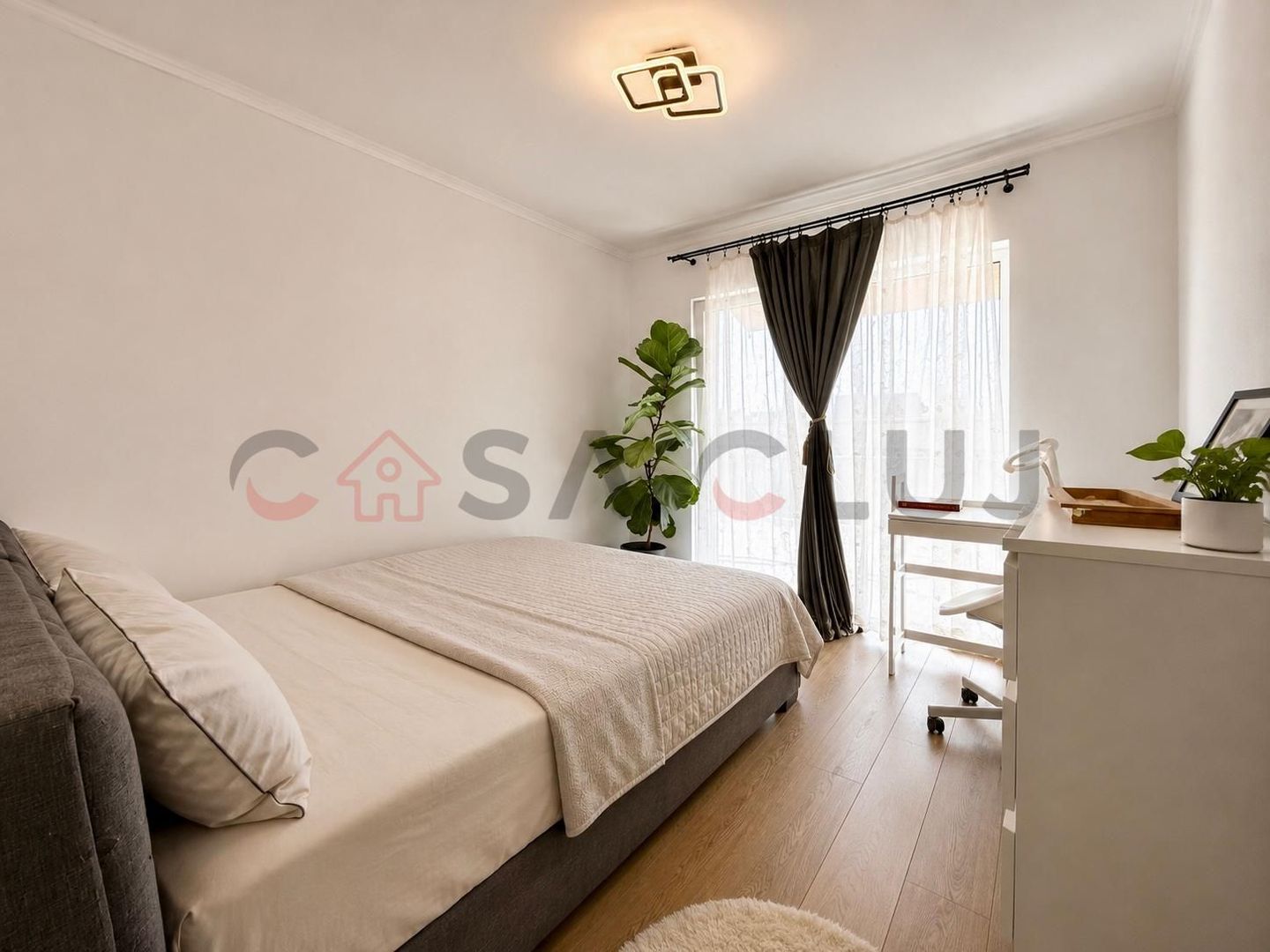 4 camere + dressing, la cheie, parcare, bloc nou, Între Lacuri - Poză 4